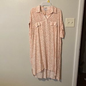 Lost + Wander The Seascape Cover Up Dress Beachly M/L.